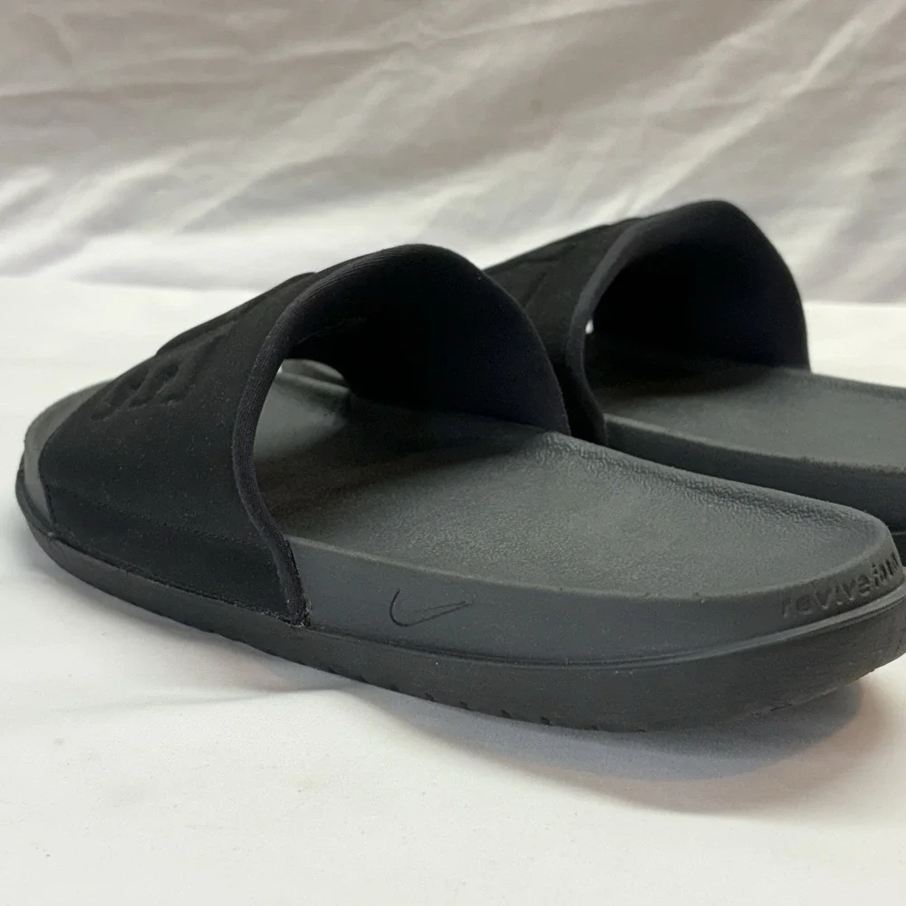 Nike Offcourt Slide Triple Black Men's 10 Unisex Slippers Sandals BQ4639-003